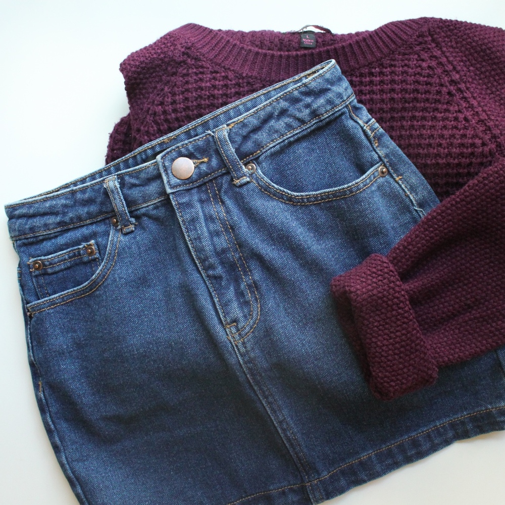 Forever 21 Denim Skirt